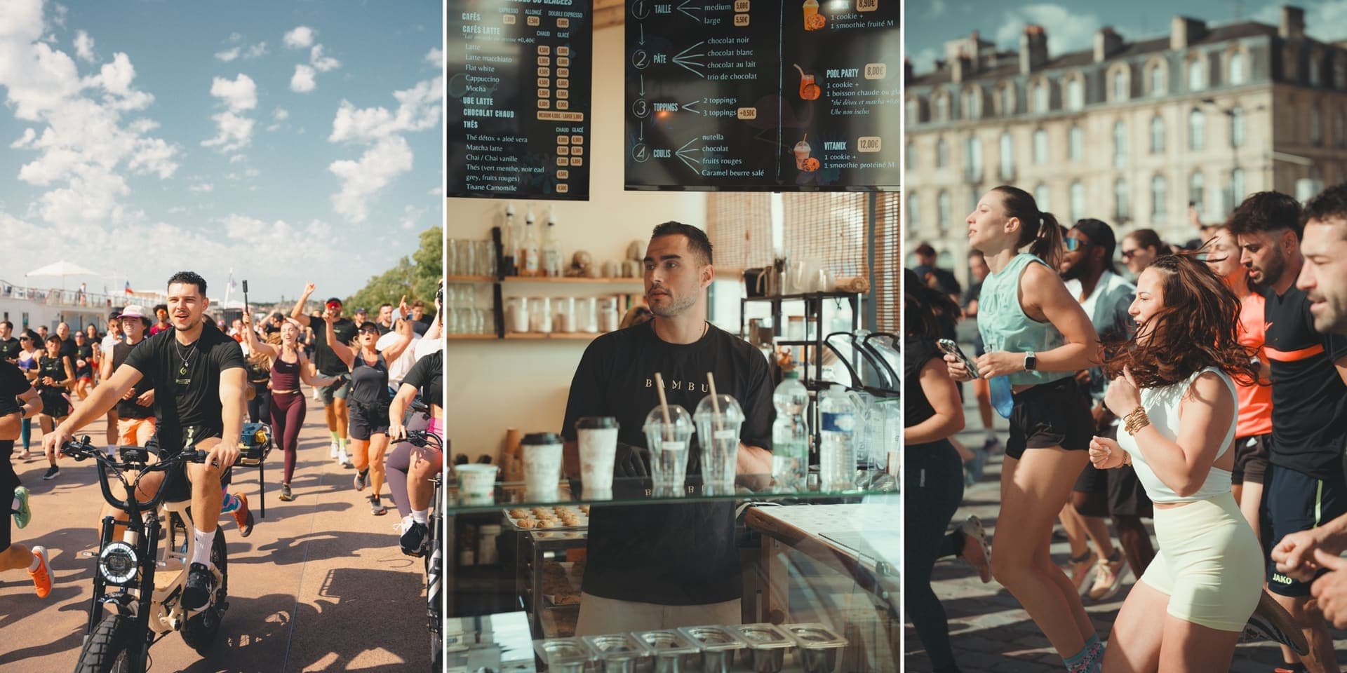 La team GetFitNow en mouvement : run sur les quais de Bordeaux et pause au Shake Bar